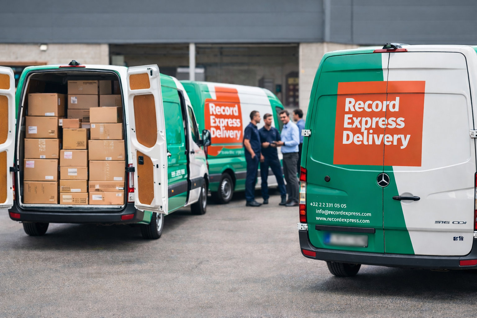 Organisation de tournées — Record Express Belgique